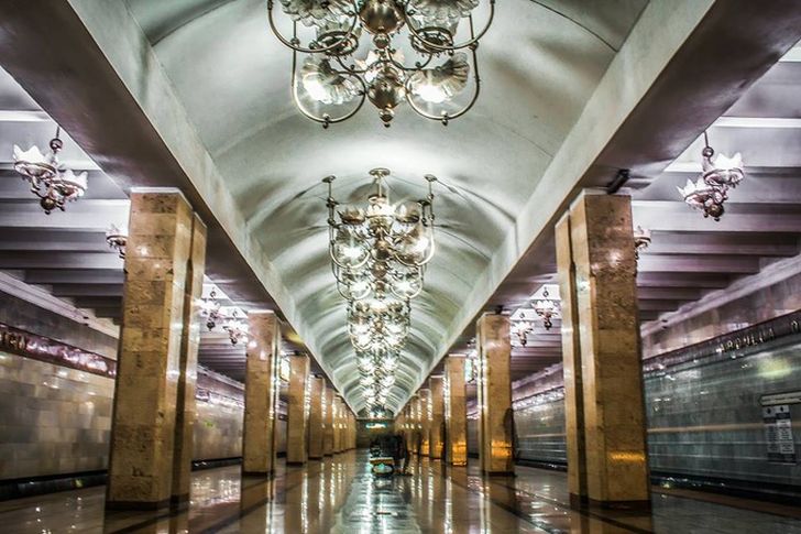 Красота Ташкентского метро Красота Ташкентского метро