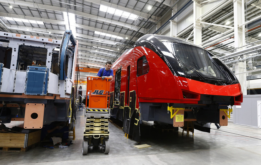 Завод “Stadler Minsk” Завод “Stadler Minsk”