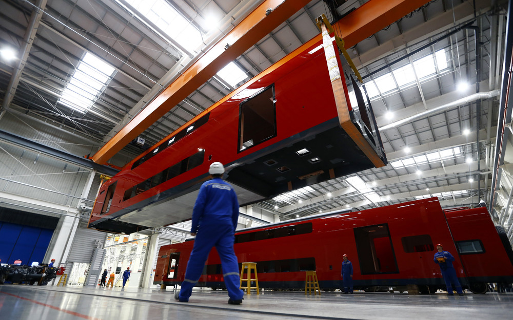 Завод “Stadler Minsk” Завод “Stadler Minsk”