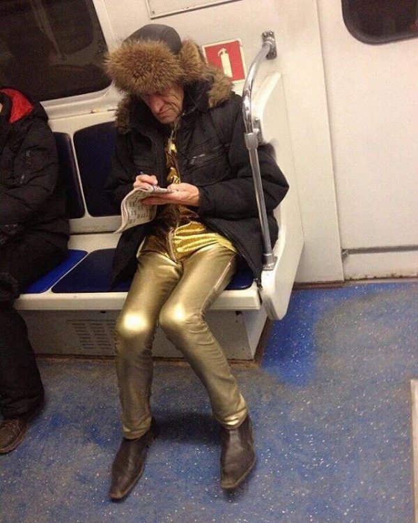 Модные люди в метро: осторожно, здесь может быть ваша фотография! Модные люди в метро: осторожно, здесь может быть ваша фотография!