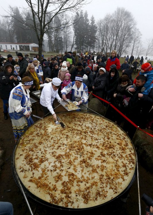Самый большой драник в мире Самый большой драник в мире