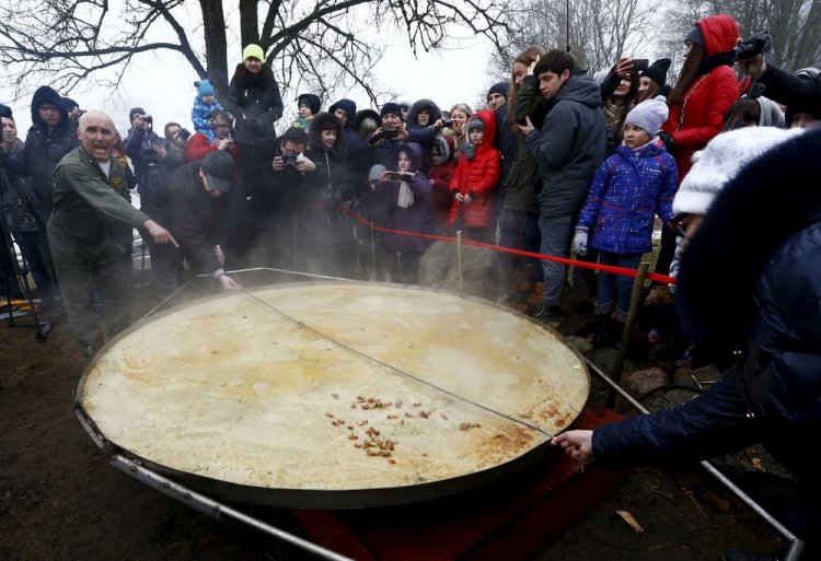 Самый большой драник в мире Самый большой драник в мире