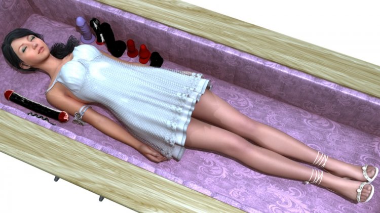 Китайская секс-кукла выглядит как 12-летняя девочка и находится в гробу Китайская секс-кукла выглядит как 12-летняя девочка и находится в гробу