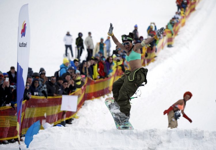 Red Bull Jump and Freeze Competition в Грузии Red Bull Jump and Freeze Competition в Грузии