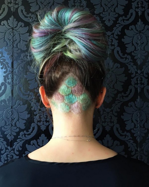 Новый модный тренд социальных сетей: hair tatoo Новый модный тренд социальных сетей: hair tatoo