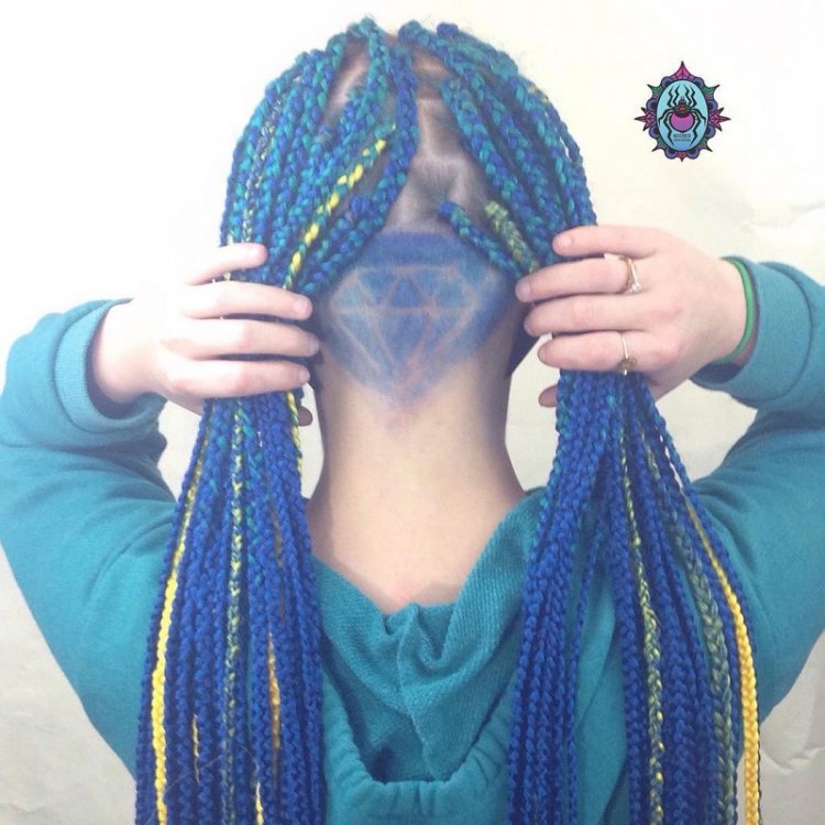 Новый модный тренд социальных сетей: hair tatoo Новый модный тренд социальных сетей: hair tatoo