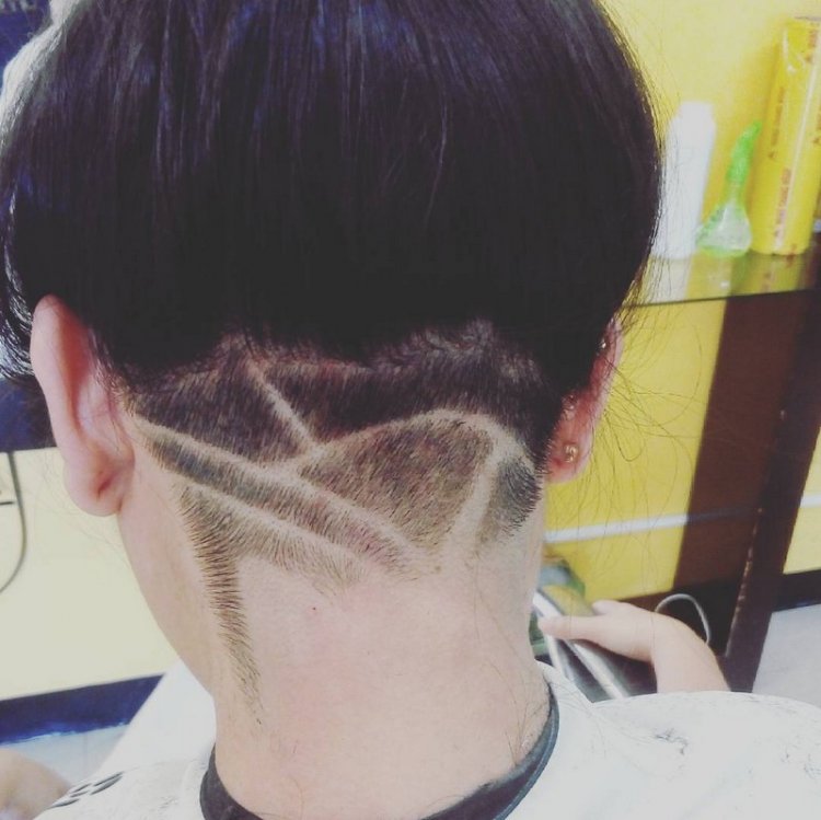 Новый модный тренд социальных сетей: hair tatoo Новый модный тренд социальных сетей: hair tatoo