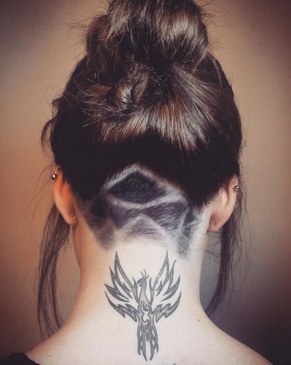 Новый модный тренд социальных сетей: hair tatoo Новый модный тренд социальных сетей: hair tatoo