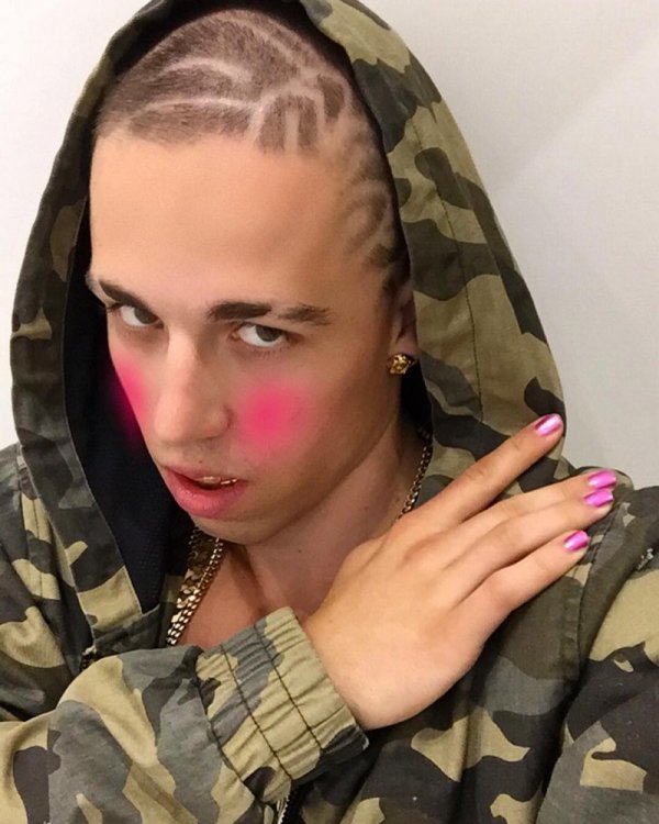 Новый модный тренд социальных сетей: hair tatoo Новый модный тренд социальных сетей: hair tatoo