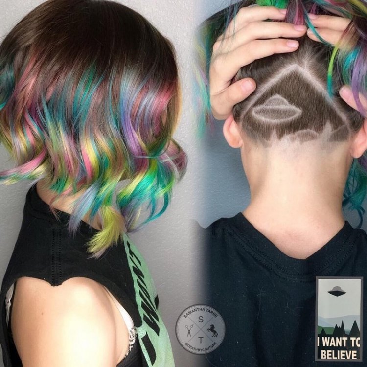 Новый модный тренд социальных сетей: hair tatoo Новый модный тренд социальных сетей: hair tatoo