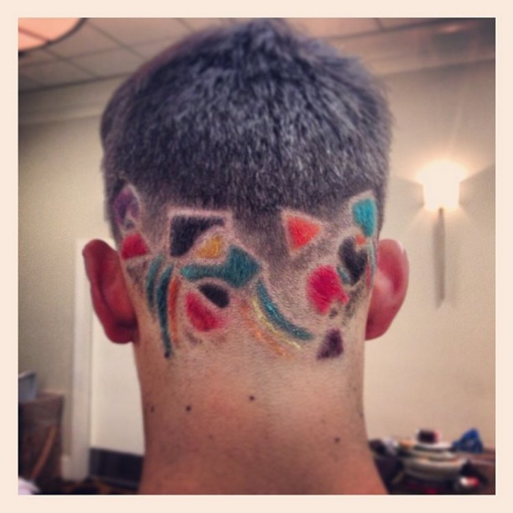 Новый модный тренд социальных сетей: hair tatoo Новый модный тренд социальных сетей: hair tatoo