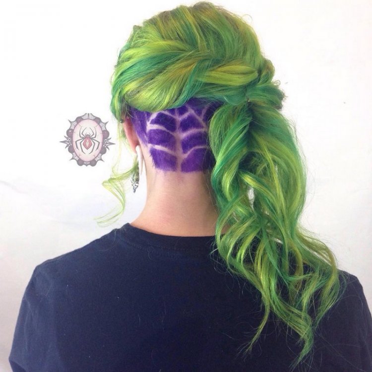 Новый модный тренд социальных сетей: hair tatoo Новый модный тренд социальных сетей: hair tatoo