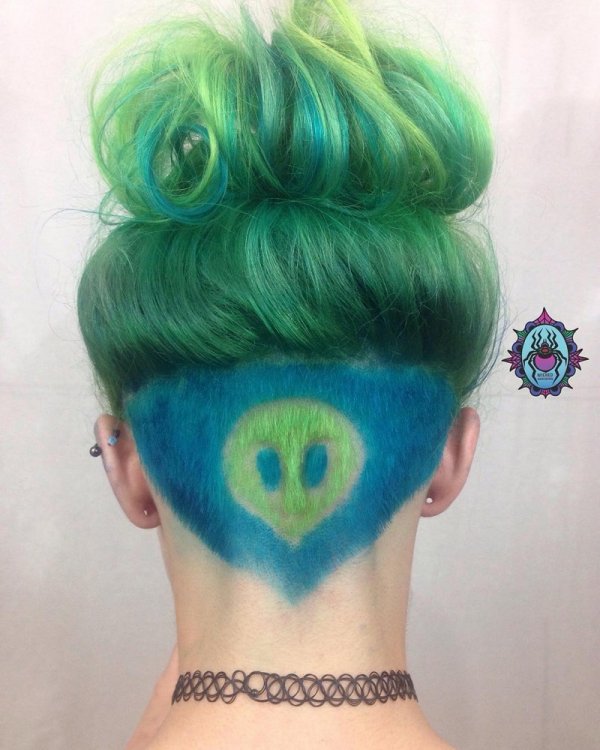 Новый модный тренд социальных сетей: hair tatoo Новый модный тренд социальных сетей: hair tatoo