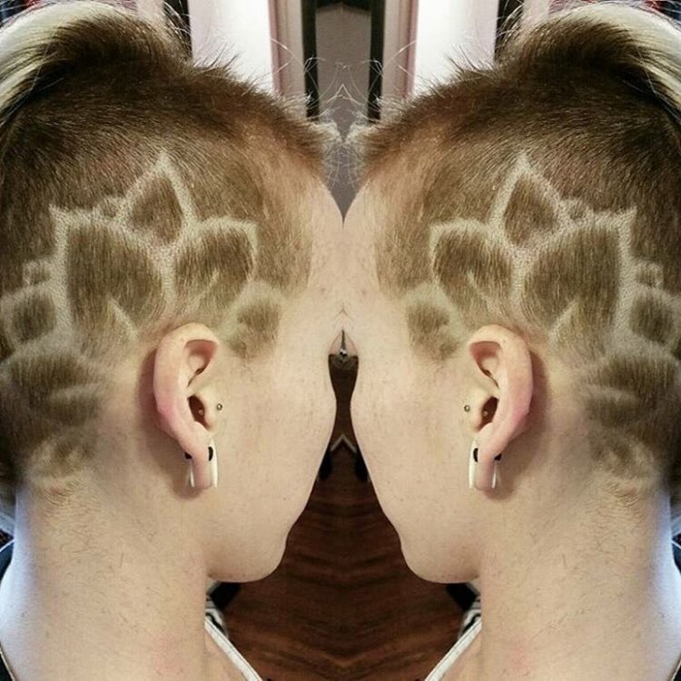 Новый модный тренд социальных сетей: hair tatoo Новый модный тренд социальных сетей: hair tatoo