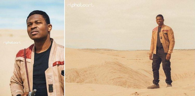 Пара с ребенком устроила фотосессию в стиле Рей и Финна из «Звездных войн» Пара с ребенком устроила фотосессию в стиле Рей и Финна из «Звездных войн»