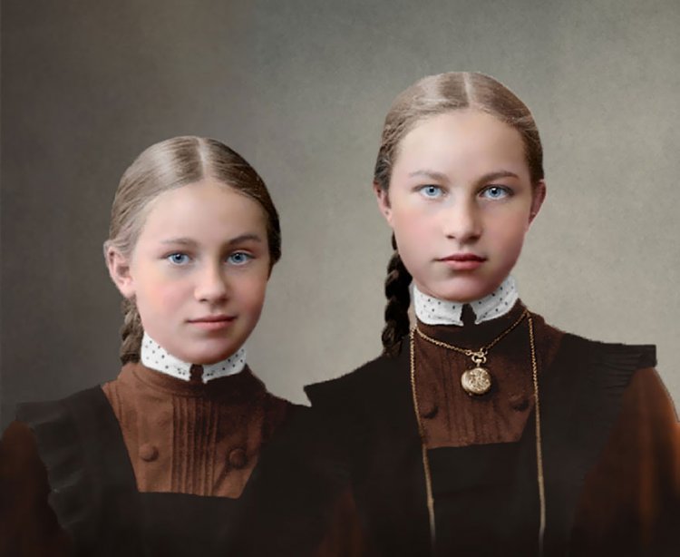 Раскрашенные исторические фотографии о русских людях (1900-1965) Раскрашенные исторические фотографии о русских людях (1900-1965)