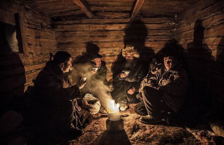 Весеннее переселение казахов в 40-градусный мороз Весеннее переселение казахов в 40-градусный мороз
