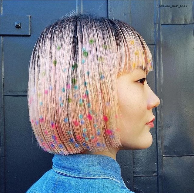 Новый модный тренд Instagram: #hairstencil Новый модный тренд Instagram: #hairstencil