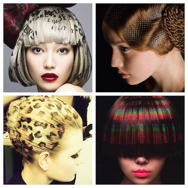 Новый модный тренд Instagram: #hairstencil Новый модный тренд Instagram: #hairstencil