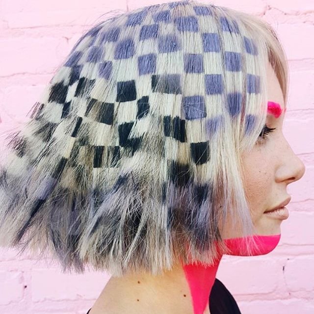 Новый модный тренд Instagram: #hairstencil Новый модный тренд Instagram: #hairstencil
