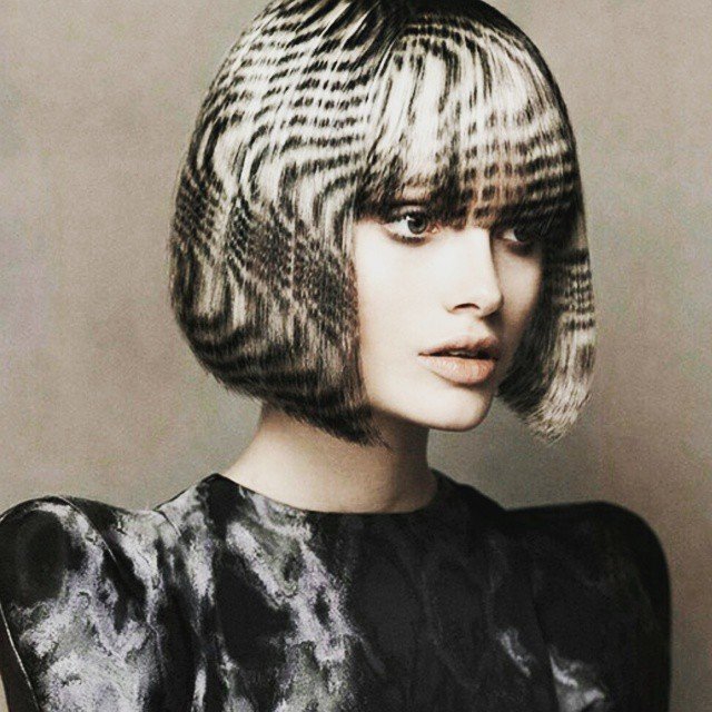 Новый модный тренд Instagram: #hairstencil Новый модный тренд Instagram: #hairstencil