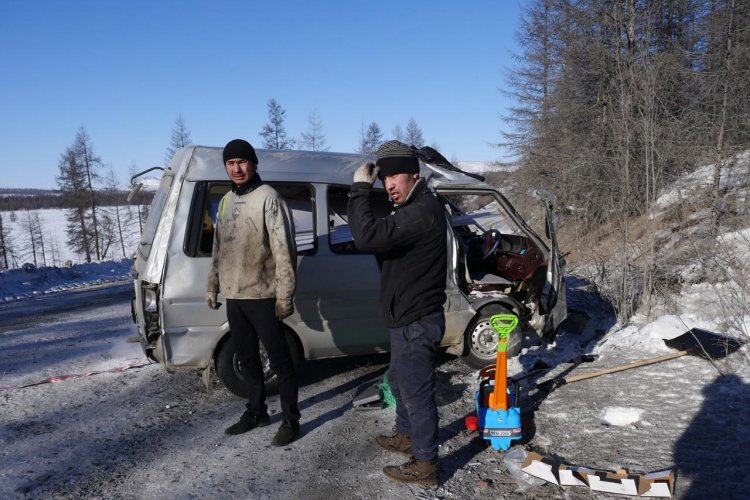 Герои сибирского ледяного пути Герои сибирского ледяного пути