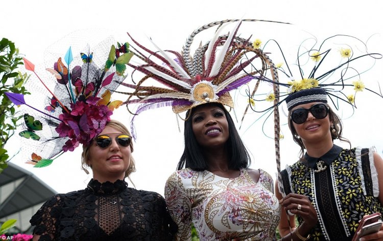 Гламурные наряды в Дамский день на Royal Ascot Гламурные наряды в Дамский день на Royal Ascot