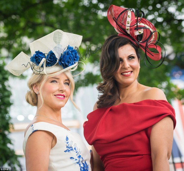 Гламурные наряды в Дамский день на Royal Ascot Гламурные наряды в Дамский день на Royal Ascot