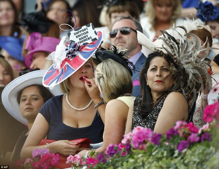 Гламурные наряды в Дамский день на Royal Ascot Гламурные наряды в Дамский день на Royal Ascot