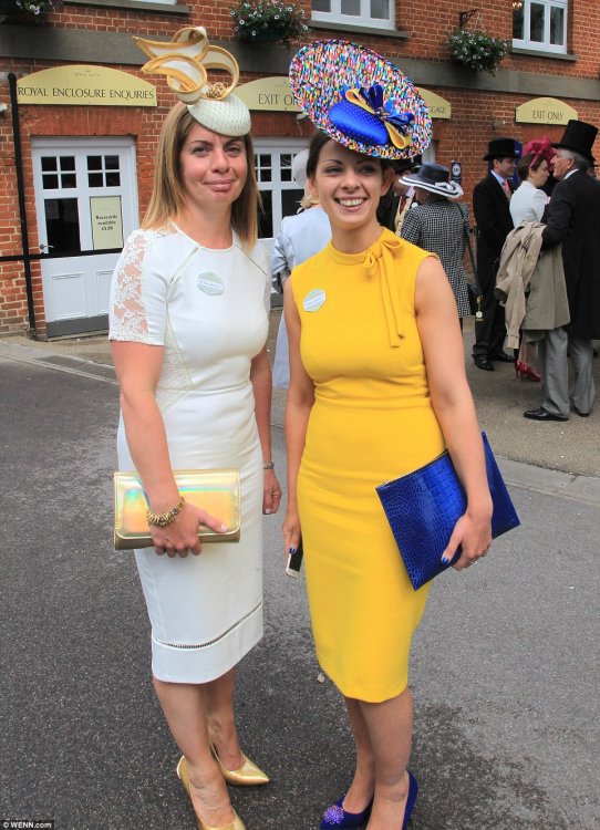 Гламурные наряды в Дамский день на Royal Ascot Гламурные наряды в Дамский день на Royal Ascot
