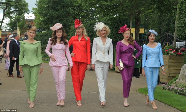 Гламурные наряды в Дамский день на Royal Ascot Гламурные наряды в Дамский день на Royal Ascot