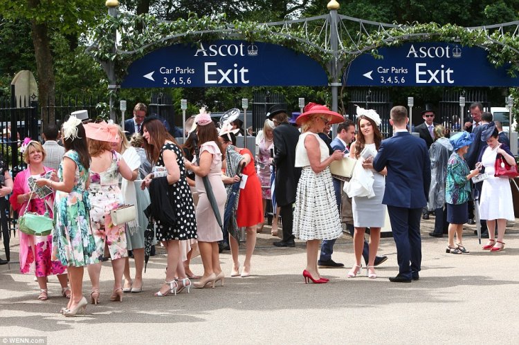 Гламурные наряды в Дамский день на Royal Ascot Гламурные наряды в Дамский день на Royal Ascot