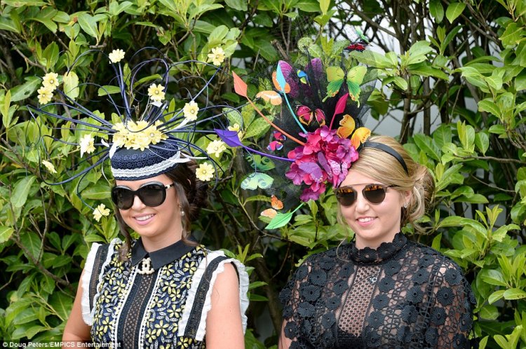 Гламурные наряды в Дамский день на Royal Ascot Гламурные наряды в Дамский день на Royal Ascot