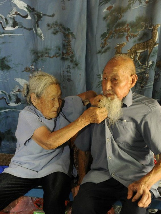 Первые свадебные фото после 80 лет брака Первые свадебные фото после 80 лет брака