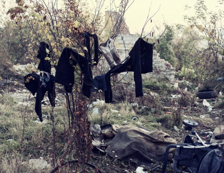 Быт румынских цыган на польской границе Быт румынских цыган на польской границе