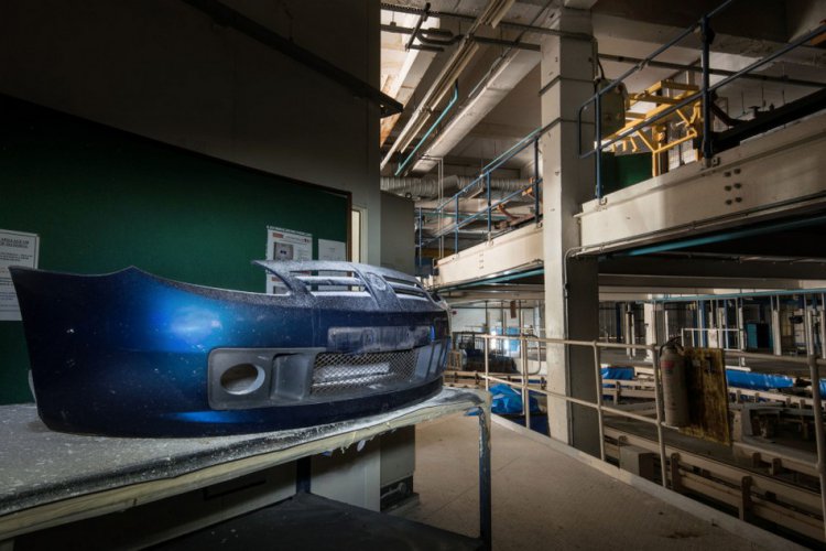 Заброшенный автомобильный завод Longbridge MG Rover Заброшенный автомобильный завод Longbridge MG Rover