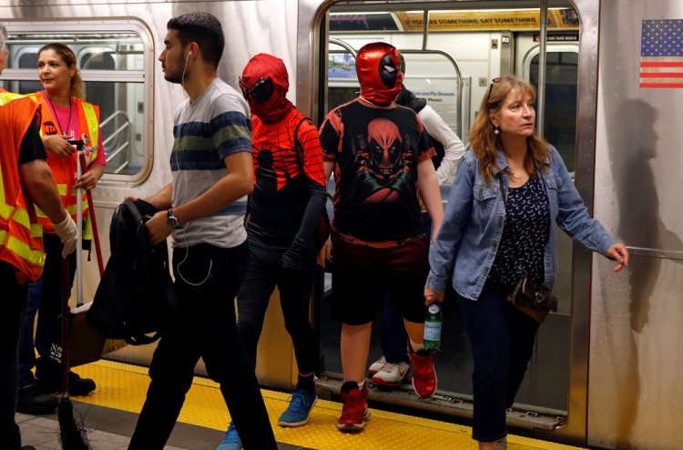 Фестиваль «Comic Con 2016» в Нью-Йорке Фестиваль «Comic Con 2016» в Нью-Йорке
