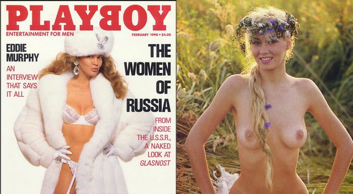Русские девушки в журнале Playboy 1990 года Русские девушки в журнале Playboy 1990 года