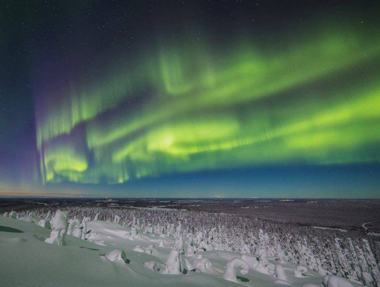 Зима в Лапландии Зима в Лапландии