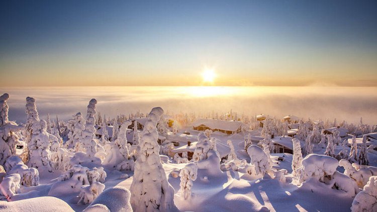 Зима в Лапландии Зима в Лапландии