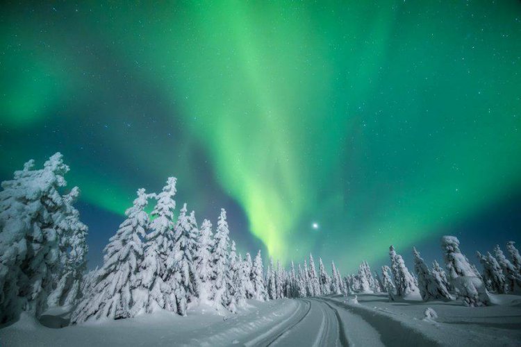 Зима в Лапландии Зима в Лапландии