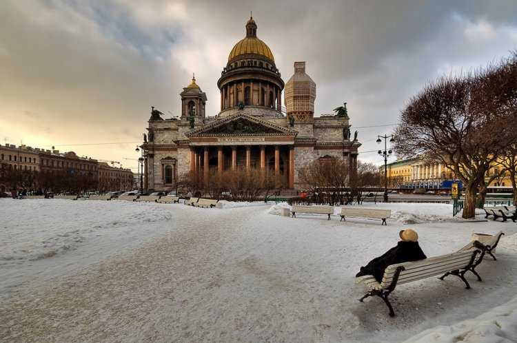 Зимний Петербург на снимках Эдуарда Гордеева Зимний Петербург на снимках Эдуарда Гордеева