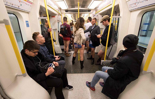 Акция «В метро без штанов 2017» Акция «В метро без штанов 2017»
