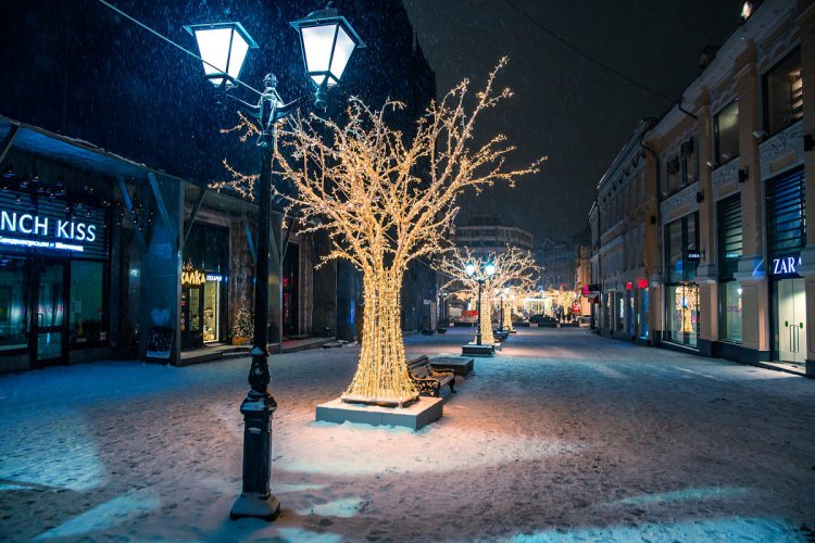 Новогодняя Москва на снимках Натальи Драчинской Новогодняя Москва на снимках Натальи Драчинской