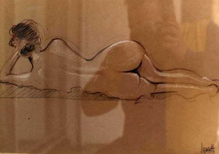 Чувственные рисунки Алена Саге Чувственные рисунки Алена Саге