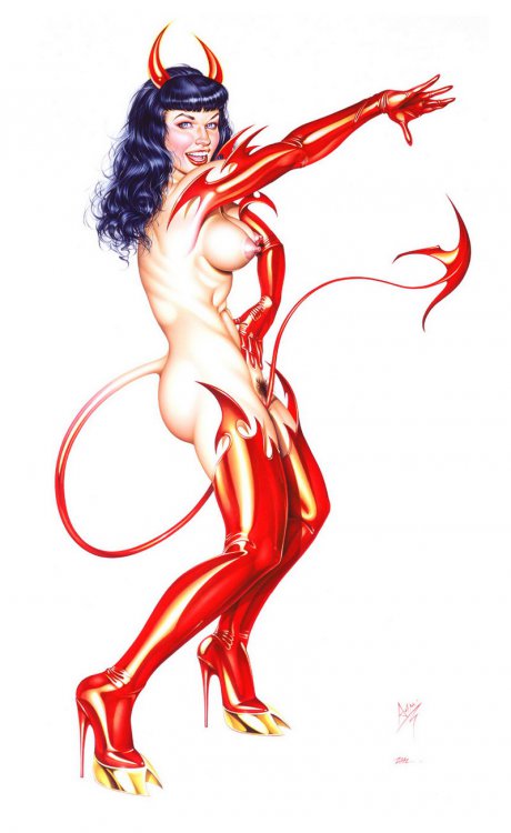 Откровенный Pin-Up от Армандо Хуэрта Откровенный Pin-Up от Армандо Хуэрта