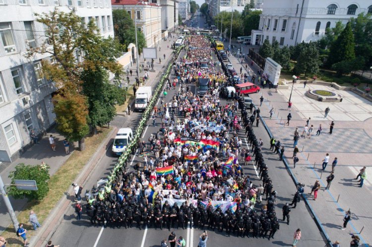 «Марш равенства» в Киеве «Марш равенства» в Киеве