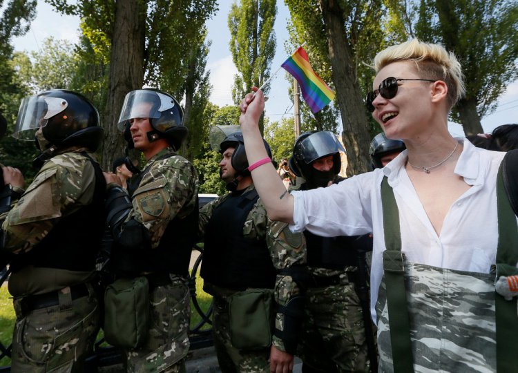 «Марш равенства» в Киеве «Марш равенства» в Киеве
