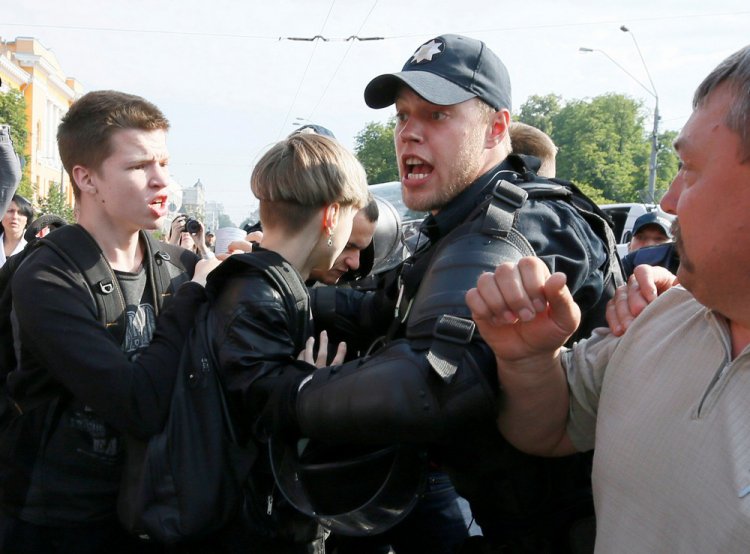 «Марш равенства» в Киеве «Марш равенства» в Киеве