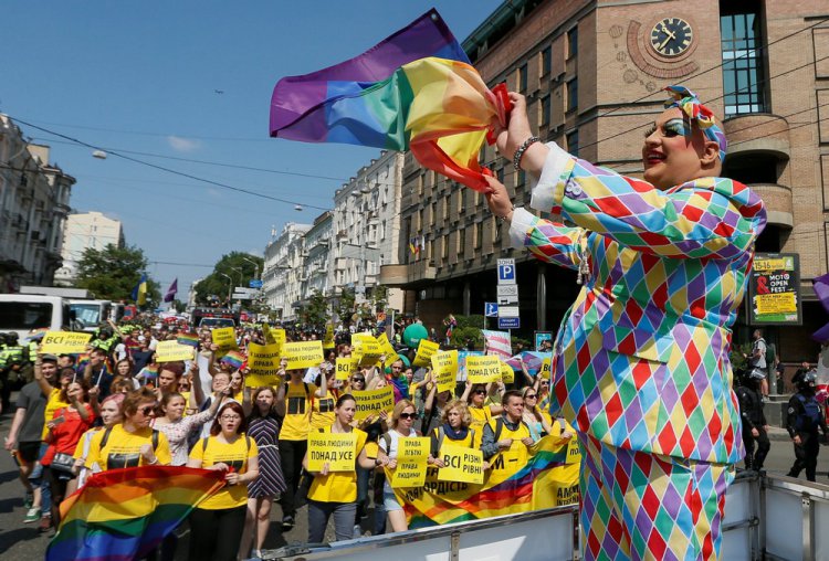 «Марш равенства» в Киеве «Марш равенства» в Киеве